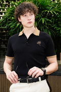 SAKES Old Money Black Polo